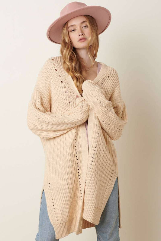 Aprils Chunky Knit Cardigan